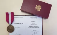 Medal Brązowy za długoletnią służbę Kingi Stasik